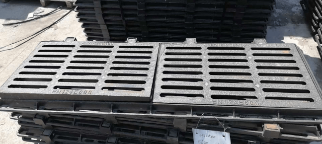 兴业球墨铸铁连体双篦展示